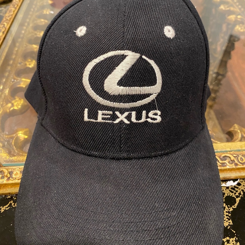 Black Lexus hat.
